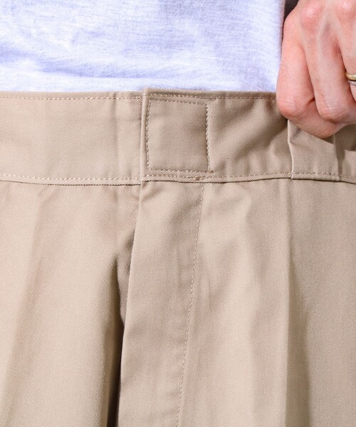 Dickies(ディッキーズ)の「【Dickies/ディッキーズ】ツイル/デニム ハーフパンツ ワイドショートパンツ(その他パンツ・メンズ・ブラック/チャコールグレー/グレー/インディゴブルー/ベージュ・L/XL/M)」の14枚目の写真