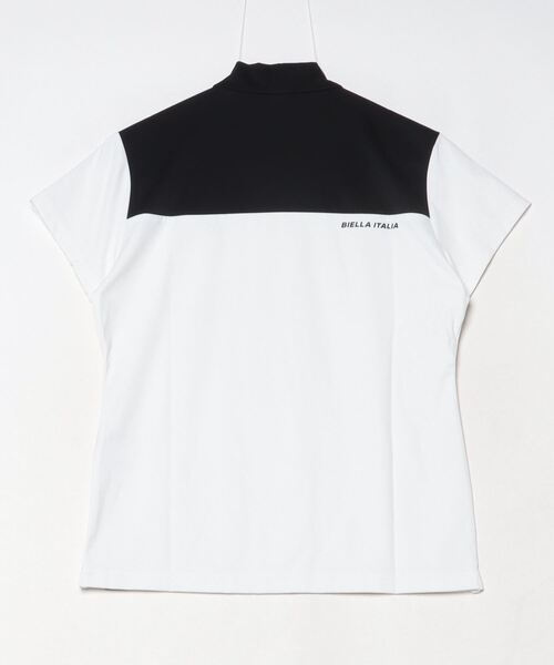 FILA（フィラ）の「フィラ FILA モックネックシャツ（シャツ/ブラウス・レディース・ホワイト/ブラック・L/M/XL）」の3枚目の写真