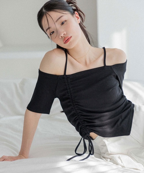 セール】ドロストデザインカットTEE 452797（Tシャツ/カットソー