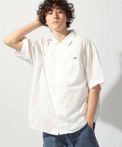 DANTON（ダントン）】ワークショートスリーブシャツ（シャツ/ブラウス