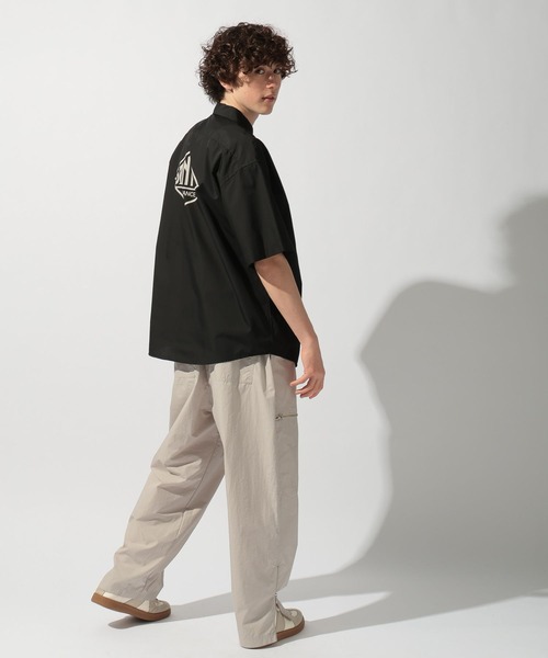 DANTON（ダントン）の「【DANTON（ダントン）】ワークショートスリーブシャツ（シャツ/ブラウス・メンズ・ホワイト/ブラック・LARGE/MEDIUM）」の19枚目の写真