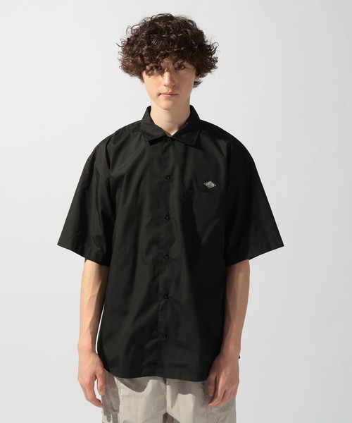 DANTON（ダントン）】ワークショートスリーブシャツ（シャツ/ブラウス