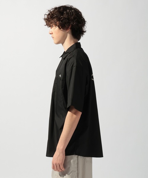 DANTON（ダントン）】ワークショートスリーブシャツ（シャツ/ブラウス