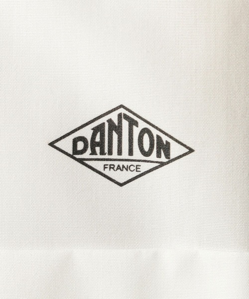 DANTON（ダントン）の「【DANTON（ダントン）】ワークショートスリーブシャツ（シャツ/ブラウス・メンズ・ホワイト/ブラック・LARGE/MEDIUM）」の10枚目の写真