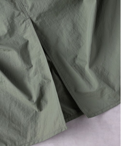 Right-on（ライトオン）の「【HONEYSUCKLE ROSE】ナイロンジャンスカ（スカート・レディース・カーキブラウン/ブラック・M/L）」の15枚目の写真