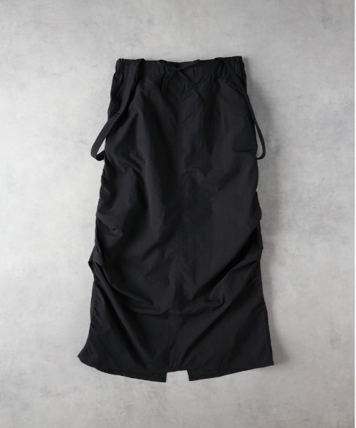 Right-on（ライトオン）の「【HONEYSUCKLE ROSE】ナイロンジャンスカ（スカート・レディース・カーキブラウン/ブラック・M/L）」の19枚目の写真