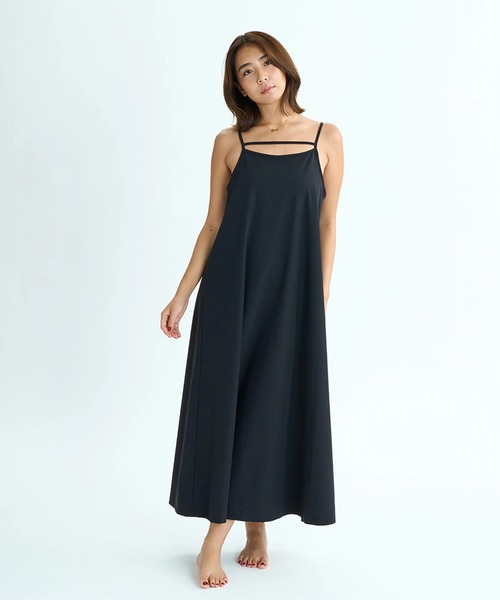 Sea ワンピース SEA DRESS 水着 クロスオフショルダーギャザーワンピース/水着