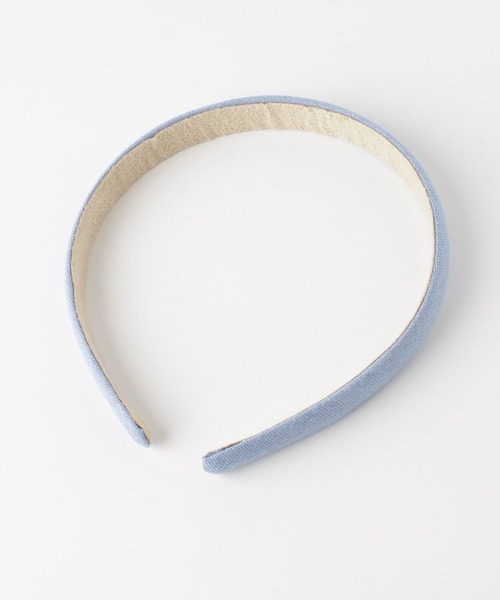 SMELLY（スメリー）の「デニムカチューシャ（カチューシャ・レディース・ブルー・-）」の4枚目の写真