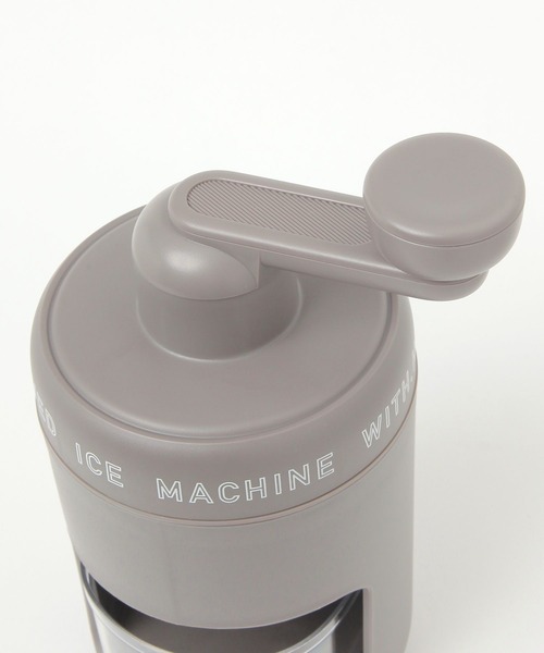 LAKOLE（ラコレ）の「かき氷機 / 450041（キッチンツール・レディース・チャコールグレー・FREE）」の7枚目の写真