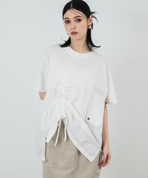 ドロスト ドッキング デザイン Tシャツ