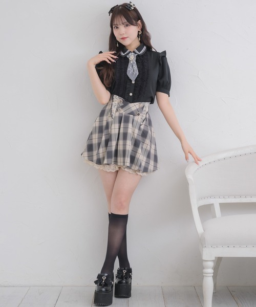 ROJITA チュールフリルネクタイブラウス(試着のみ) RO5760EW005161_2_l.jpg