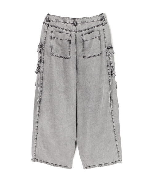 DANKE SCHON（ダンケシェーン）の「DankeSchon/ダンケシェーン/CEMICALTENCEL CARGO（カーゴパンツ・レディース・グレー・L/M）」の6枚目の写真