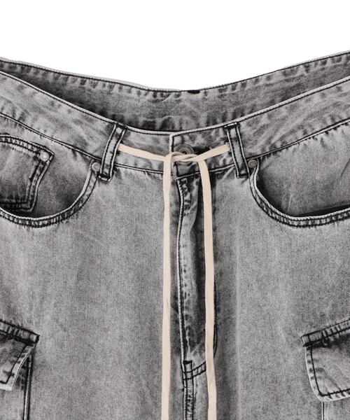 DANKE SCHON（ダンケシェーン）の「DankeSchon/ダンケシェーン/CEMICALTENCEL CARGO（カーゴパンツ・レディース・グレー・L/M）」の7枚目の写真