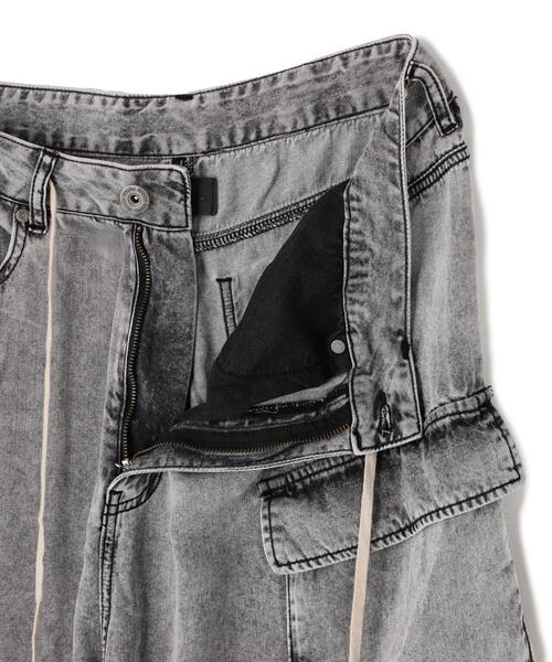 DANKE SCHON（ダンケシェーン）の「DankeSchon/ダンケシェーン/CEMICALTENCEL CARGO（カーゴパンツ・レディース・グレー・L/M）」の14枚目の写真