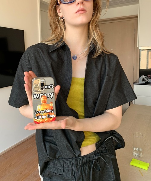 chuclla(チュクラ)の「【LONSLAN】ライトデニムライク イージーワイドパンツ CHLONW25s034(その他パンツ・レディース・ライトブルー/ブラック・S/M)」の13枚目の写真