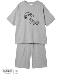 une nana cool | 【綿混】やわらか天竺パジャマ PEANUTS × une nana cool(ルームウェア/パジャマ)