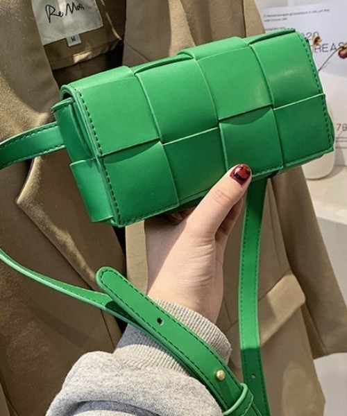 【人気の定番♪】Valextra Iside 編込ショルダーバッグ Micro Valextra Iside: Red Leather Mini top handle bag