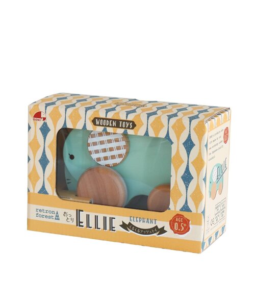 BIRTHDAY BAR(バースデイバー)の「くるくるプッシュトイ おっとりEllie-エリー-(その他ベビー用品・キッズ・ミント・0)」の3枚目の写真