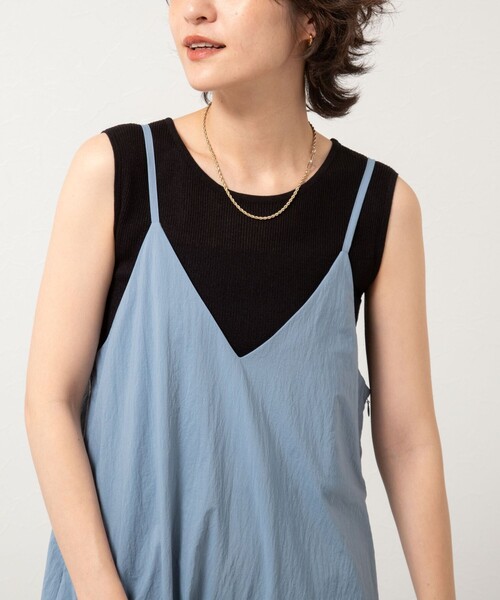 NOLLEY’S(ノーリーズ)の「《手洗い可能》ベーシックノースリーブニット(ニット/セーター・レディース・ホワイト/ブラウン/ピンク/ブラック・38)」の3枚目の写真