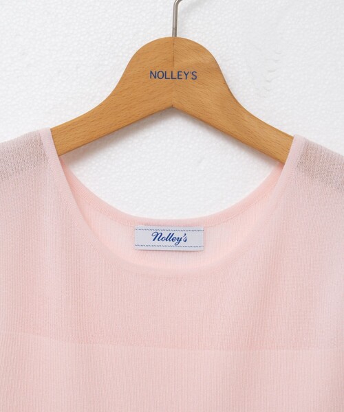 NOLLEY’S(ノーリーズ)の「《手洗い可能》ベーシックノースリーブニット(ニット/セーター・レディース・ホワイト/ブラウン/ピンク/ブラック・38)」の22枚目の写真