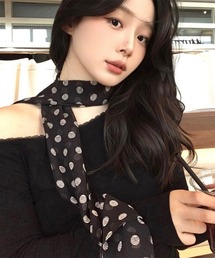 Ritzy（リッツィー）の「6色展開 柄スカーフ（バンダナ/スカーフ）」