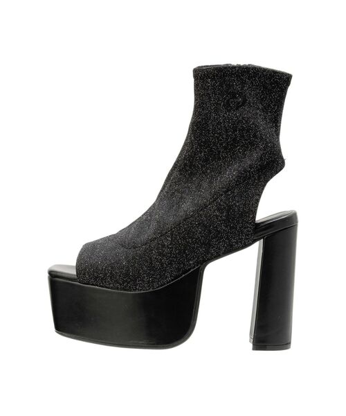 GYDA(ジェイダ)の「GD GLITTERブーツサンダル(サンダル・レディース・ブラック・SMALL/MEDIUM/LARGE)」の9枚目の写真