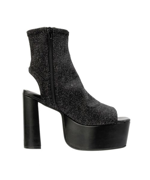 GYDA(ジェイダ)の「GD GLITTERブーツサンダル(サンダル・レディース・ブラック・SMALL/MEDIUM/LARGE)」の10枚目の写真