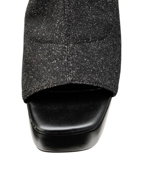 GYDA(ジェイダ)の「GD GLITTERブーツサンダル(サンダル・レディース・ブラック・SMALL/MEDIUM/LARGE)」の12枚目の写真