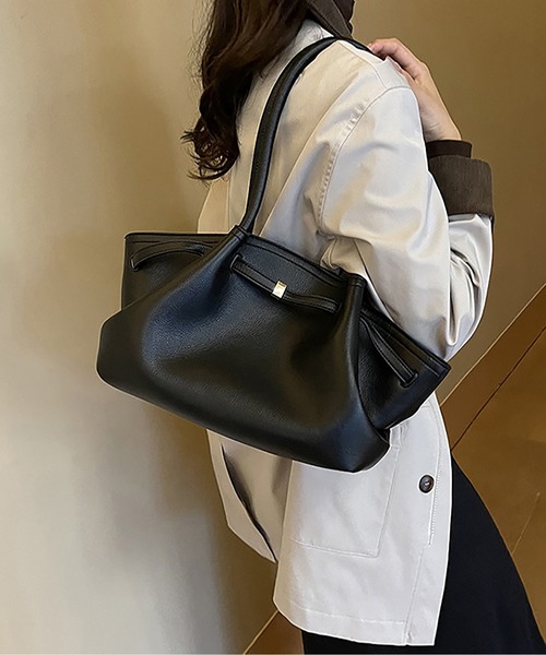 LA VORAGINE(ラ ヴォラジネ)の「レトロ ウィングデザイン トートバッグ(トートバッグ・レディース・ブラウン/ホワイト/モカ/ブラック/B/F/E/D/C/A・FREE)」の17枚目の写真