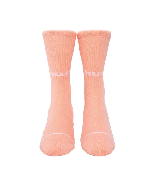HUF（ハフ）の「HUF eightynine CREW SOCKS（ソックス/靴下・メンズ・ホワイト/オレンジ/ブラック/オリーブ・O/S）」の9枚目の写真