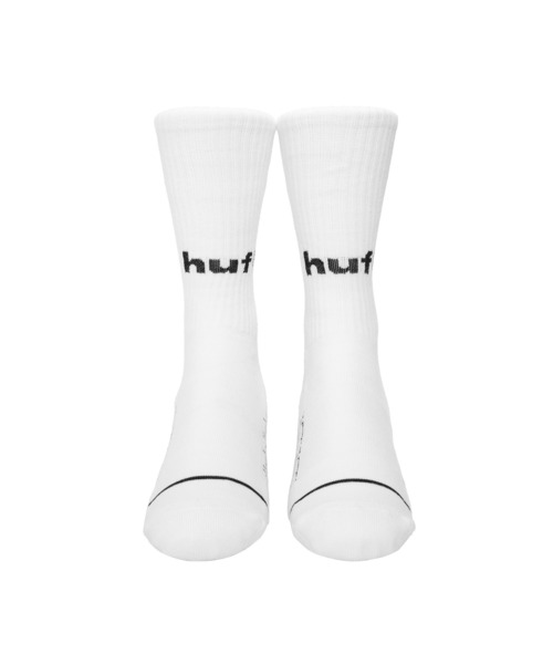 HUF（ハフ）の「HUF eightynine CREW SOCKS（ソックス/靴下・メンズ・ホワイト/オレンジ/ブラック/オリーブ・O/S）」の5枚目の写真
