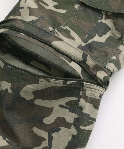 レディース X-girl エックスガール タイガーストライプカモパンツ 軍パン X-girl（エックスガール）の「MILITARY CARGO PANTS（その他パンツ