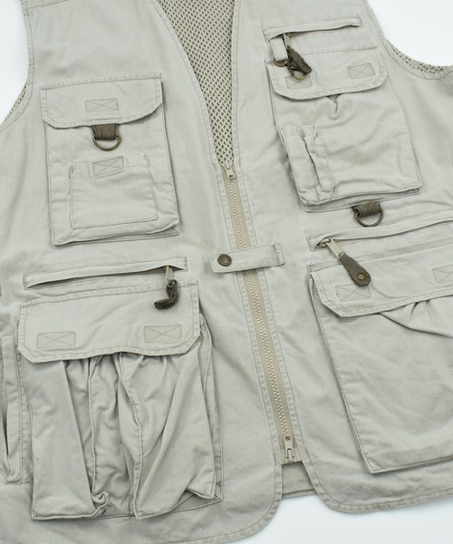 Eddie Bauer（エディーバウアー）の「【ヴィンテージ古着】90’s Eddie Bauer アウトドア ベスト（ベスト・メンズ・カーキ・MEDIUM）」の5枚目の写真
