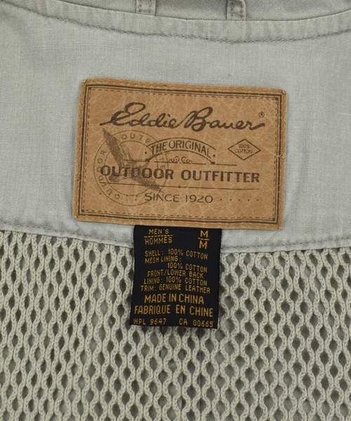 Eddie Bauer（エディーバウアー）の「【ヴィンテージ古着】90’s Eddie Bauer アウトドア ベスト（ベスト・メンズ・カーキ・MEDIUM）」の10枚目の写真