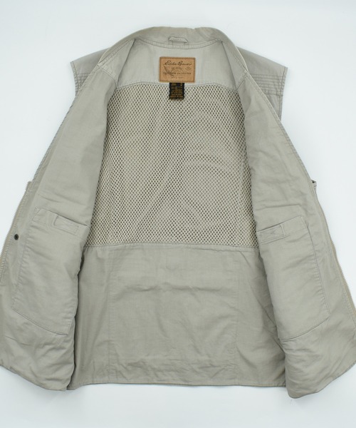Eddie Bauer（エディーバウアー）の「【ヴィンテージ古着】90’s Eddie Bauer アウトドア ベスト（ベスト・メンズ・カーキ・MEDIUM）」の9枚目の写真