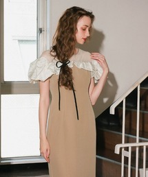 【ANDRESD】ribbon mashmallow dress［リボンマシュマロドレス］