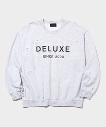 DELUXE | DELUXE LOGO SAVAGE CREW(スウェット)