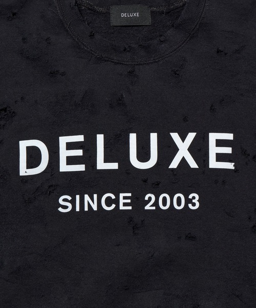 DELUXE（デラックス）の「DELUXE LOGO SAVAGE CREW（スウェット・メンズ・ブラック/グレー・X-LARGE/LARGE/MEDIUM/SMALL）」の15枚目の写真