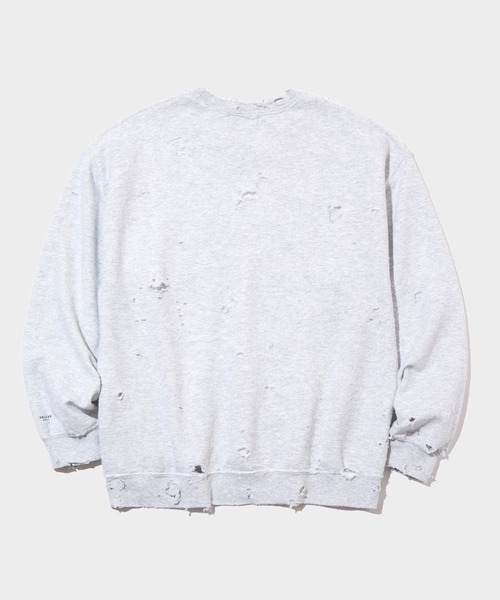 DELUXE（デラックス）の「DELUXE LOGO SAVAGE CREW（スウェット・メンズ・ブラック/グレー・X-LARGE/LARGE/MEDIUM/SMALL）」の14枚目の写真