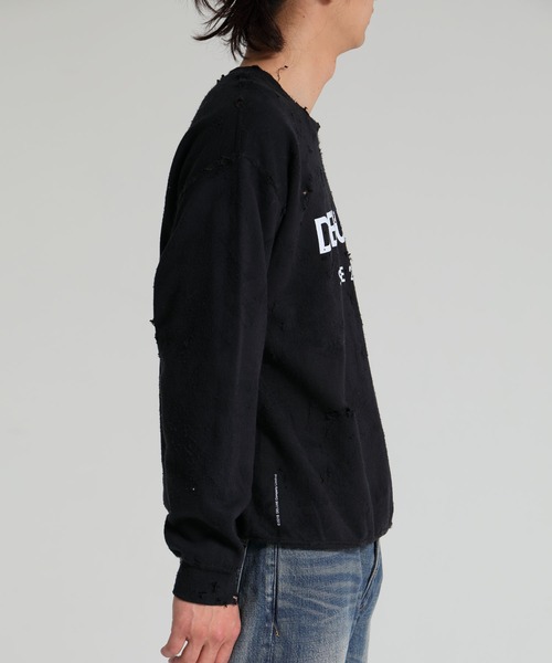 DELUXE（デラックス）の「DELUXE LOGO SAVAGE CREW（スウェット・メンズ・ブラック/グレー・X-LARGE/LARGE/MEDIUM/SMALL）」の3枚目の写真