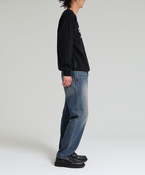 DELUXE（デラックス）の「DELUXE LOGO SAVAGE CREW（スウェット・メンズ・ブラック/グレー・X-LARGE/LARGE/MEDIUM/SMALL）」の7枚目の写真