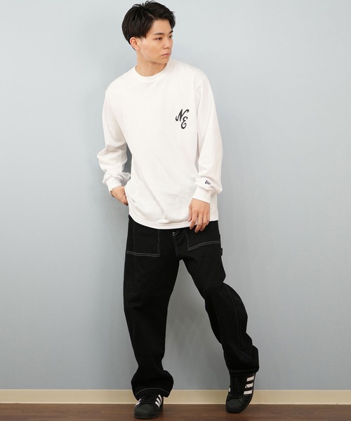 DC(ディーシー)の「DC/ディーシー ワイドデニム/ロンパン ストレッチ DPT254033(デニムパンツ・メンズ・ブラック/ブラウン・XL/L/M)」の8枚目の写真