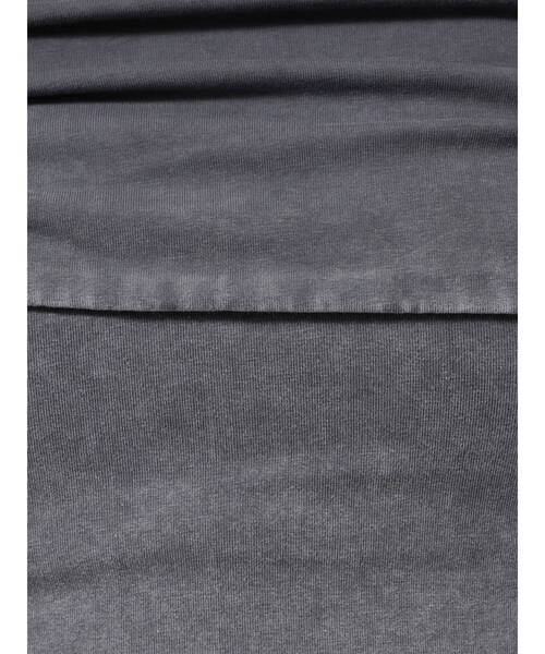 EMODA（エモダ）の「ギャザーオフショルダーリボントップ（Tシャツ/カットソー・レディース・カーキ/ホワイト/ブラック/グレー・FREE）」の14枚目の写真