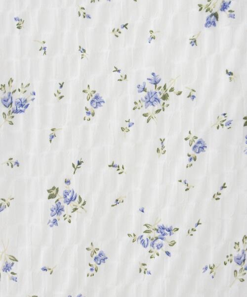 INGNI（イング）の「花柄ドロストオフショルブラウス（シャツ/ブラウス・レディース・ホワイト×ブルー/ブラック×ブルー・M）」の20枚目の写真