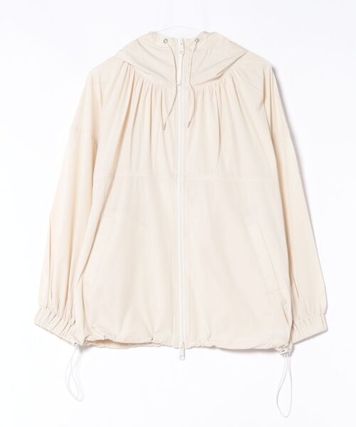 Q(キュー)の「アイスタッチ撥水ブルゾン(ブルゾン・レディース・ブラウン/アイボリー・MEDIUM)」の10枚目の写真