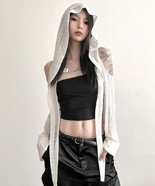 トップス TTT_MSW see-through top see-through top/シースルートップス（その他トップス）｜Chick
