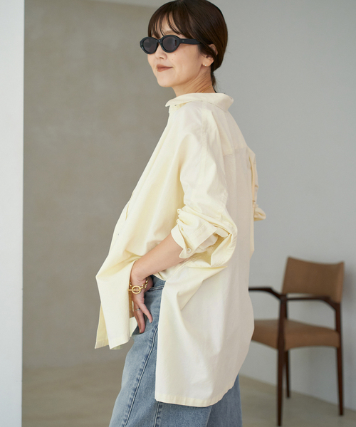 Light OX Poncho シャツ（シャツ/ブラウス）｜Plage（プラージュ）の