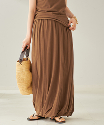 plage Memory Taffeta スカート Memory Taffeta Tack スカート（その他スカート）｜Plage