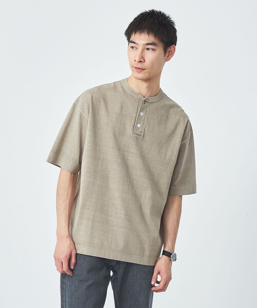 tシャツ ハイツイストテレコピグメントヘンリー レディース ハイツイストテレコピグメントヘンリー（Tシャツ／カットソー