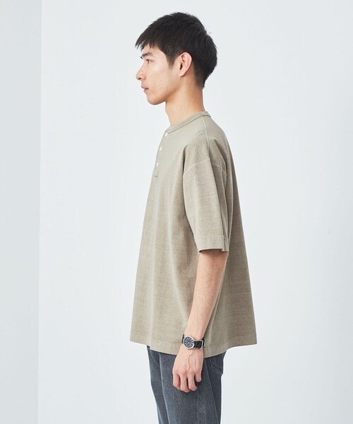 セール】【別注】＜Healthknit＞GLR ヘンリーネック ピグメント